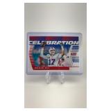 2025 Score Josh Allen Celebration Red Insert Card