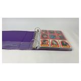Binder of Star Wars Cards