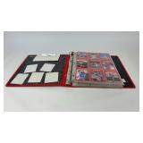 Binder of Baseball Cards