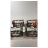 Harley Davidson Motor Cycles (X4)