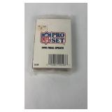 1990 Pro Set Football Final Update Sealed Set