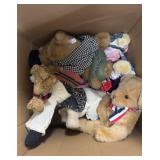 Box Of Stuffed Animals- See Pictures