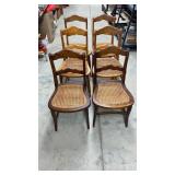 6 Cane Chairs