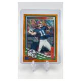 2025 Score Drew Bledsoe Orange #712/799 Insert
