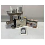 LEM Meat Grinder & Accessories