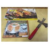 Camp Griddle, Camp Toaster, Hatchet