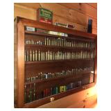 Very Nice Glass Door Display Case With Large