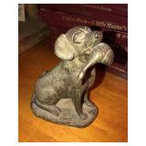 Appears To Be Brass - Dog Carrying A Duck