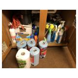 Cabinet Under Sink - Nice Assortment of Cleaning