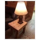 Wooden Table Lamp And Wooden Table Lamp