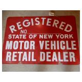 Motor Vehicle Registered Motor Vehicle Retail