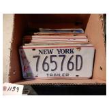 21 NY State License Plates 70