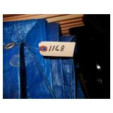 Used Blue Tarp - Size Unknown - Bigger Than