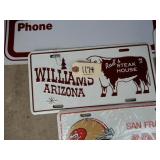 Assortment of 11 Signs - As Per Photos