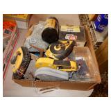 Box Lot - Chalk Lines, Nails, Tap Cons Etc
