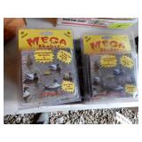 2 Packages Mega Shakers & Box Decoy Anchors