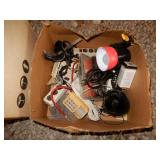 Two Boxes Of Lighting Items, Power Outlets