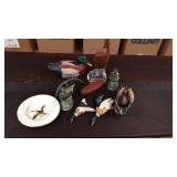 Asst Wild Birds, Wood Deer