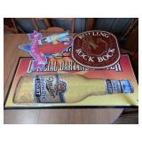 3 Metal Beer Signs-Carona/Rolling Rock/Miller