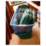 Plastic Totes & Covers As Per Photo