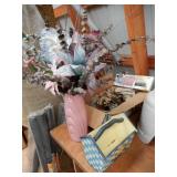 Vase With Flower, Candle Skonces, Mow