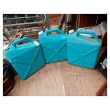 Three 6 Gallon Water Jugs Sold By The Pc. X 3