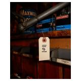 Contents of Shelf Over Bench Grinder