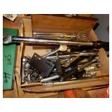 Box Lot - Sockets, Stubby Ratchet, Torque Wrench