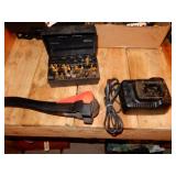 Box - Partial Set Router Bits, DeWalt Battery