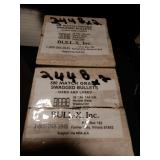 2 Boxes Bull-X .38 Cal 148 Grain Bullets