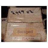 2 Boxes .38 Cal HBWC 148 Grain Swaged Bullets