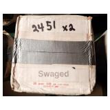 2 Boxes .38 Cal HBWC 148 Grain Swaged Bullets