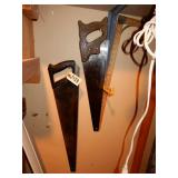 2 Cross Cut Hand Saws