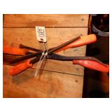 Set of 4 Small Pry Bars