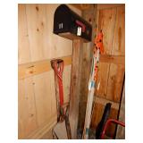 Mail Box With 4" X 4" Post