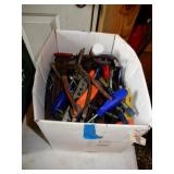 Box of Misc. Tool Items - Screw Drivers, Flaring