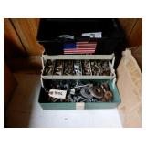 Small Tool Box With Nuts & Bolts, Screws