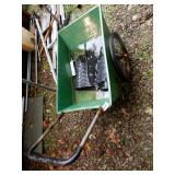 2 Wheel Garden Cart W/Large Wheels