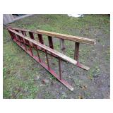 Wooden Step Ladder - Has Been Repaired