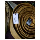Roll of 3"-4" Fire Hose With Alum. Couplers