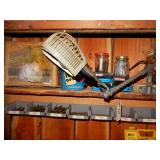 Contents of Shelf Over Bench Grinder