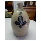 "John Burger" - Rochester, NY - Stoneware Jug