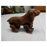 Old Dog Pull Toy - As Shown - Appears To Be