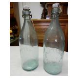 Vintage - Queen City Pure Water Bottles With