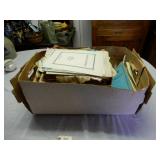 Box With Quantity of Sheet Music
