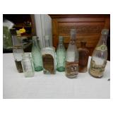 8 Vintage Bottles