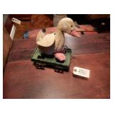 Vintage Child Pull Toy - Wings & Feet Move