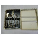 Very Ornate Vintage Relish Set - Assortment