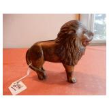 Vintage Cast Iron Lion Bank
