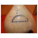 Porter & Fraser, West Troy, NY - Stoneware Jug
